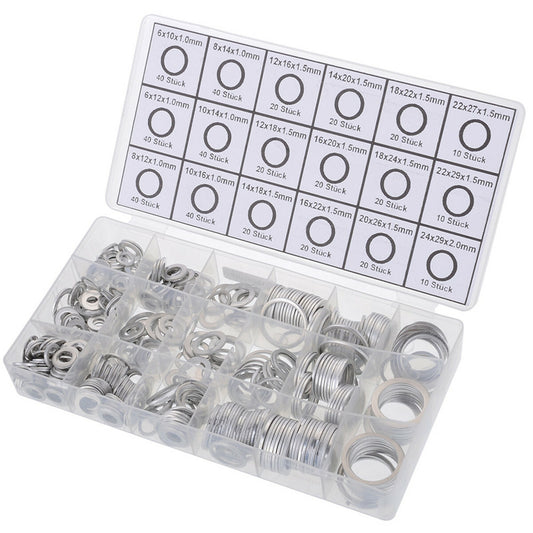 Car Parts Aluminum Gaskets Sealing Washers Electrically Thermally Conductive