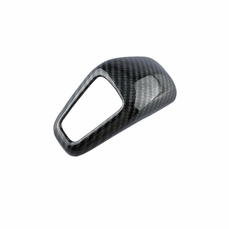 Carbon fiber style gear shift cover trim suitable for Porsche for Cayenne 17-20 Q