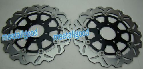 Pair Front Disc Brake Rotor for Suzuki GSX600R GSX750R 2004-2005 GSX1000R 03-04
