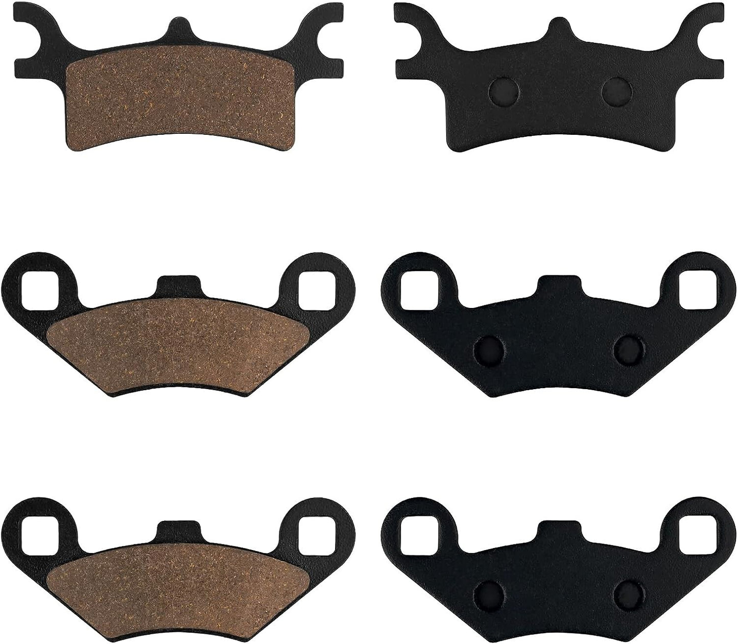 Front and Rear Brake Pad Replacement for Polaris Sportsman 400 450 500 600 700