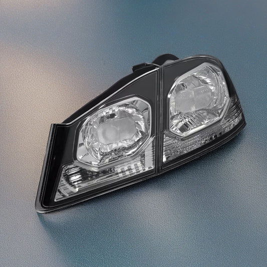 4X Brake Taillight Cover for Honda for Civic FD2 Type R 2006-11 Crystal Clear Lens