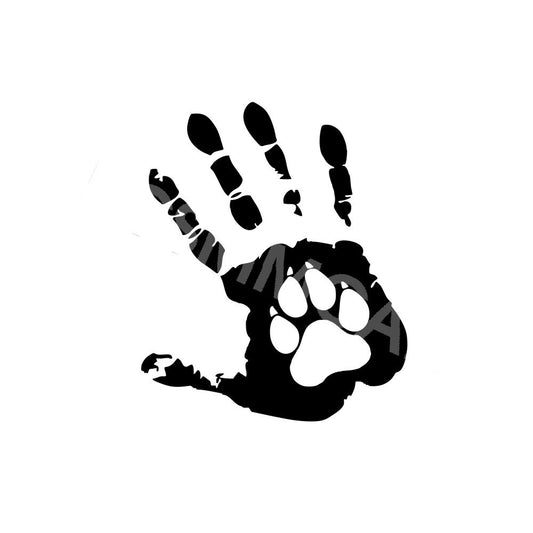 Paw Print Decal Stickers Dog Cat Pet Puppy Vinyl Car Laptop Window Decor DIY