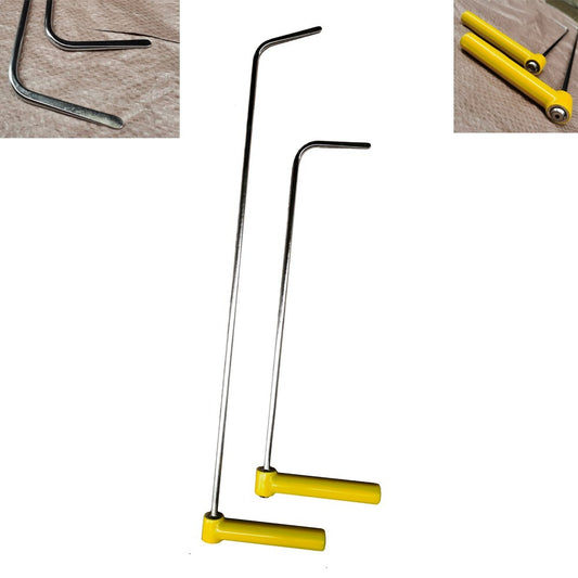 Paintless Dent Repair Rods Puller Push Hook Tools Car Body Hail Removal Set v