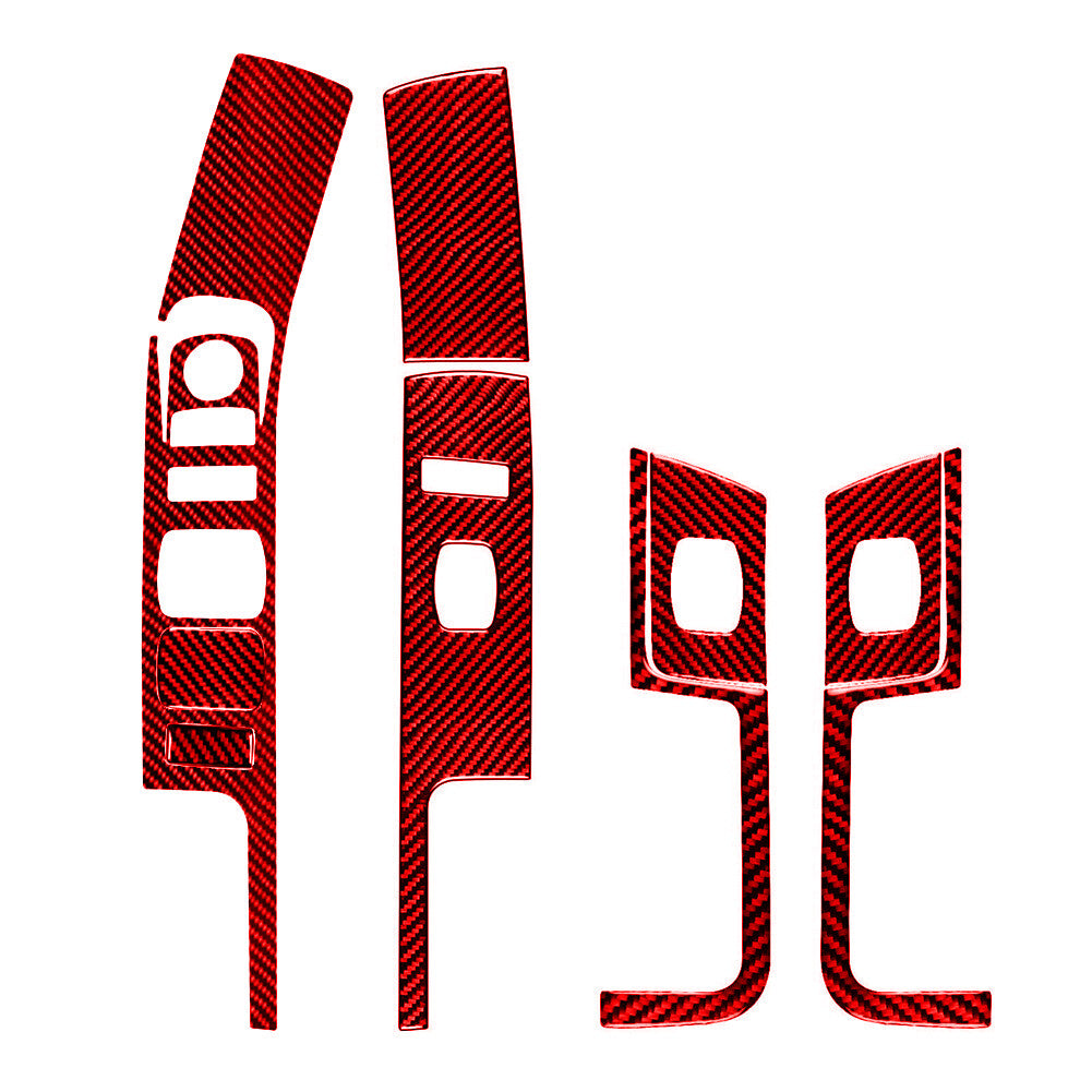 Red Carbon Fiber Below Storage (With Heated for Seat ) C for Camry 2007-2011 v