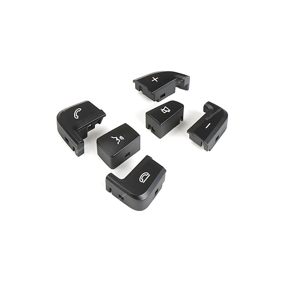 Right Auto ABS Steering Wheel Switch Button Cover Repair Kit for Benz GLC Q