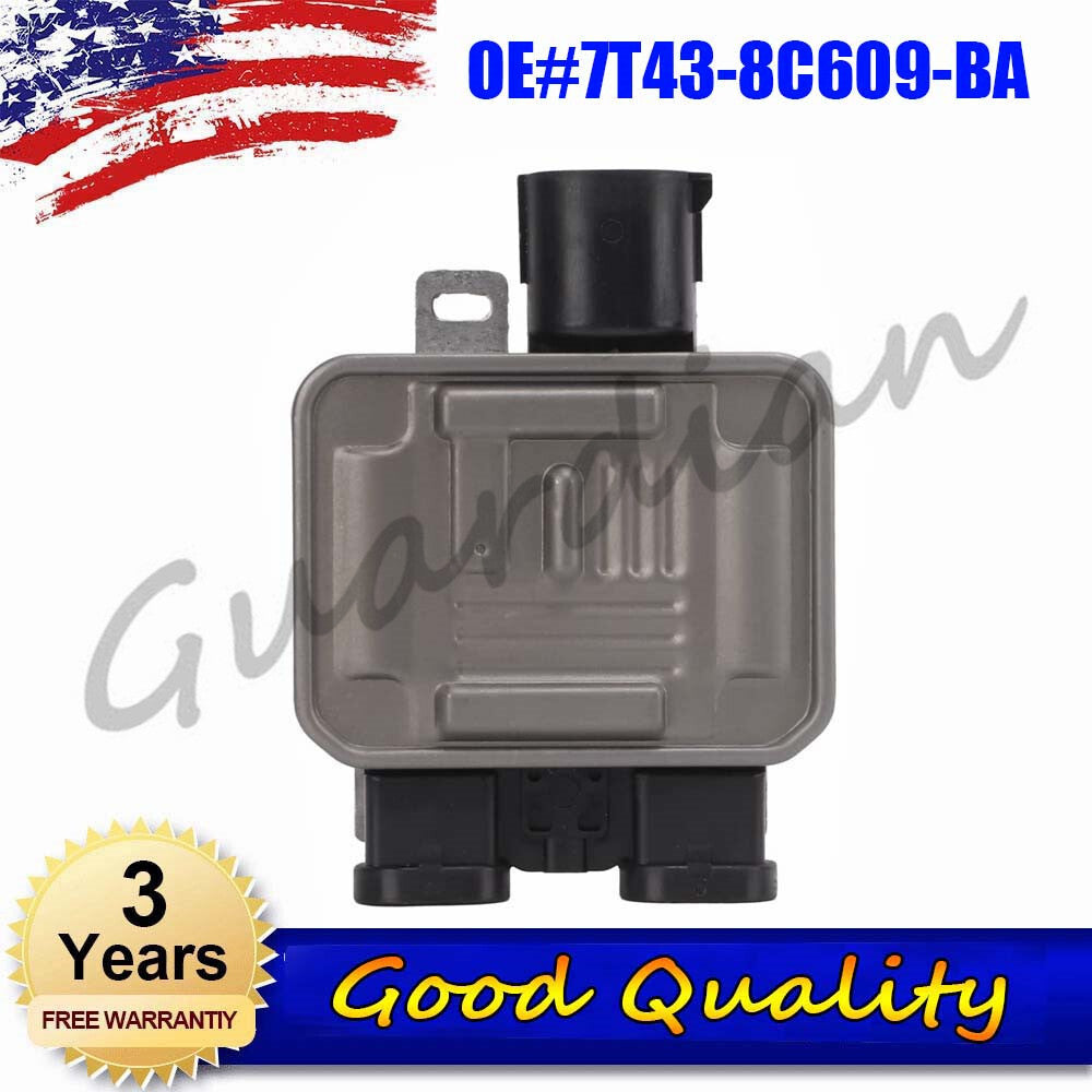 Radiator cooling fan control module 7T43-8C609-BA is suitable for Ford S MAX and for Volvo S60/V60.
