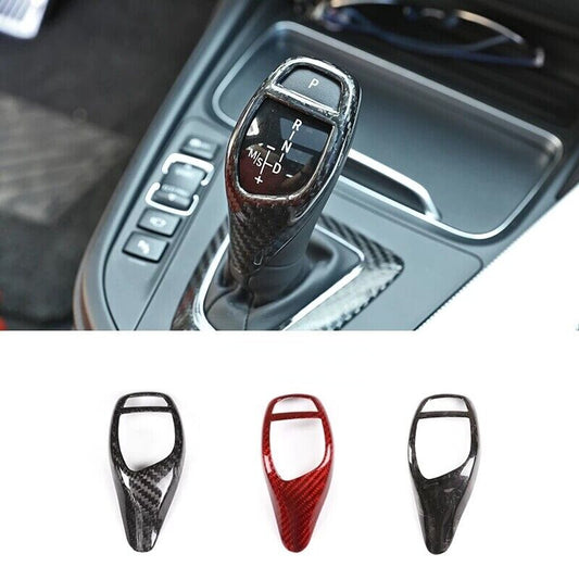 carbon fiber gear shift cover suitable for BMW F30, F34, F35, F10, F07, F25, F15, F16 Q