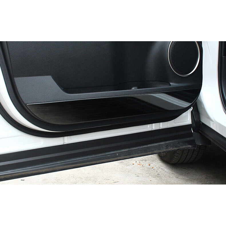 for Lexus NX200t 300h 2015-21 Black Steel Inner Door Anti-Kick Panel Guard Trim