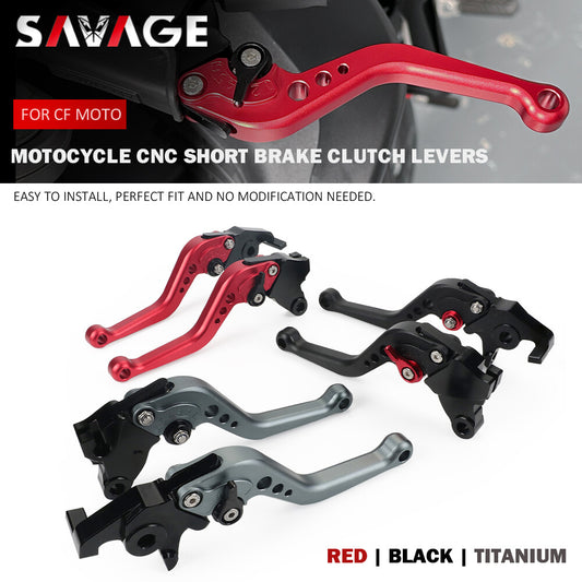 CNC Short Brake Clutch Levers For CF MOTO 250SR 300SS 300 SR 300NK 2022 2023 Q