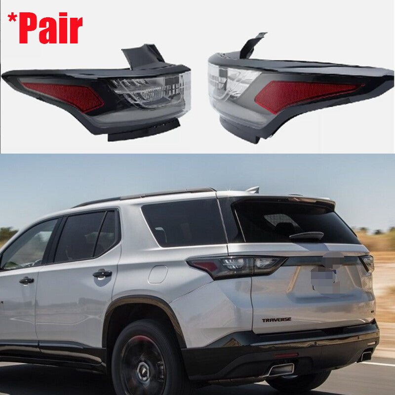 Left & Right Led Tail Light Lamp Set For 2018 2019 2020 2021 Traverse n