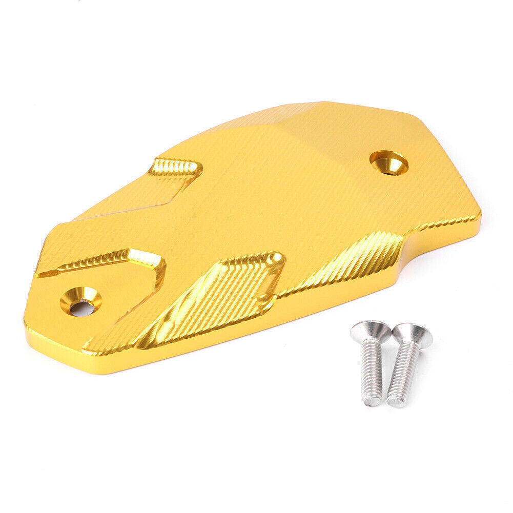 Billet Moto Fluid Brake Reservoir Cover Cap Gold for Kawasaki Z900 2017