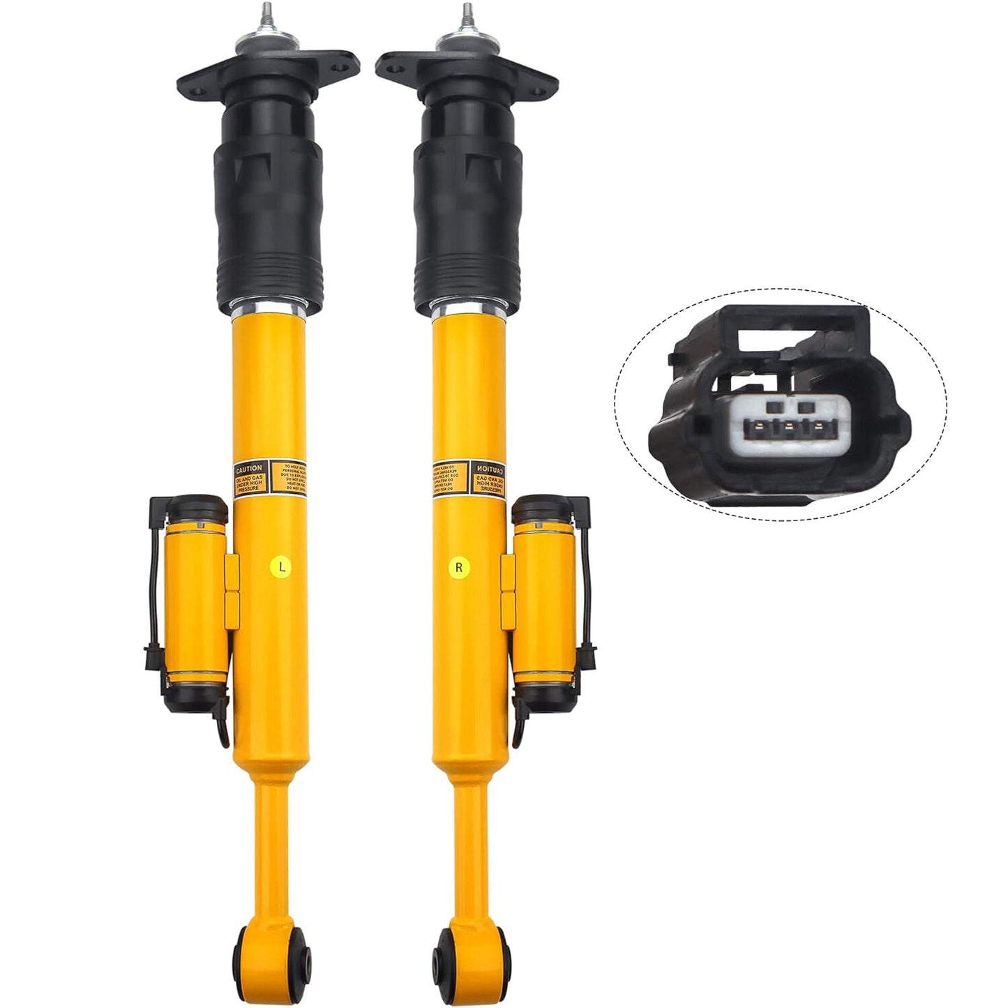 2-piece rear shock absorber struts, Assys magnetic, suitable for Ferrari 458 Speciale Italia Spider 10-15
