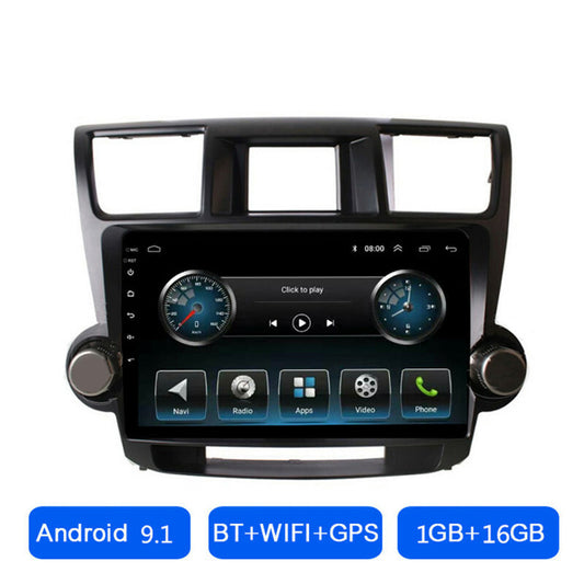 10.1 Android Radio Multimedia Player for Highlander 08-13 Stereo Audio Headunit