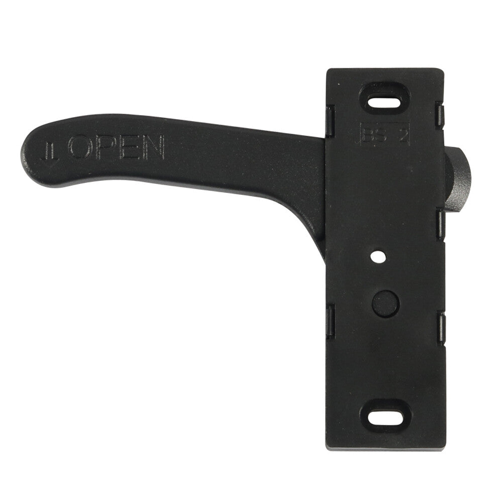 RV Screen Door Latch Right Hand Open Close Handle Kit For Camper Black Universal Q