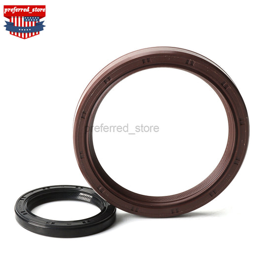 1x 91214-RNB-A01 Engine Crankshaft Front and Rear Oil Seals for Acura RSX TSX v