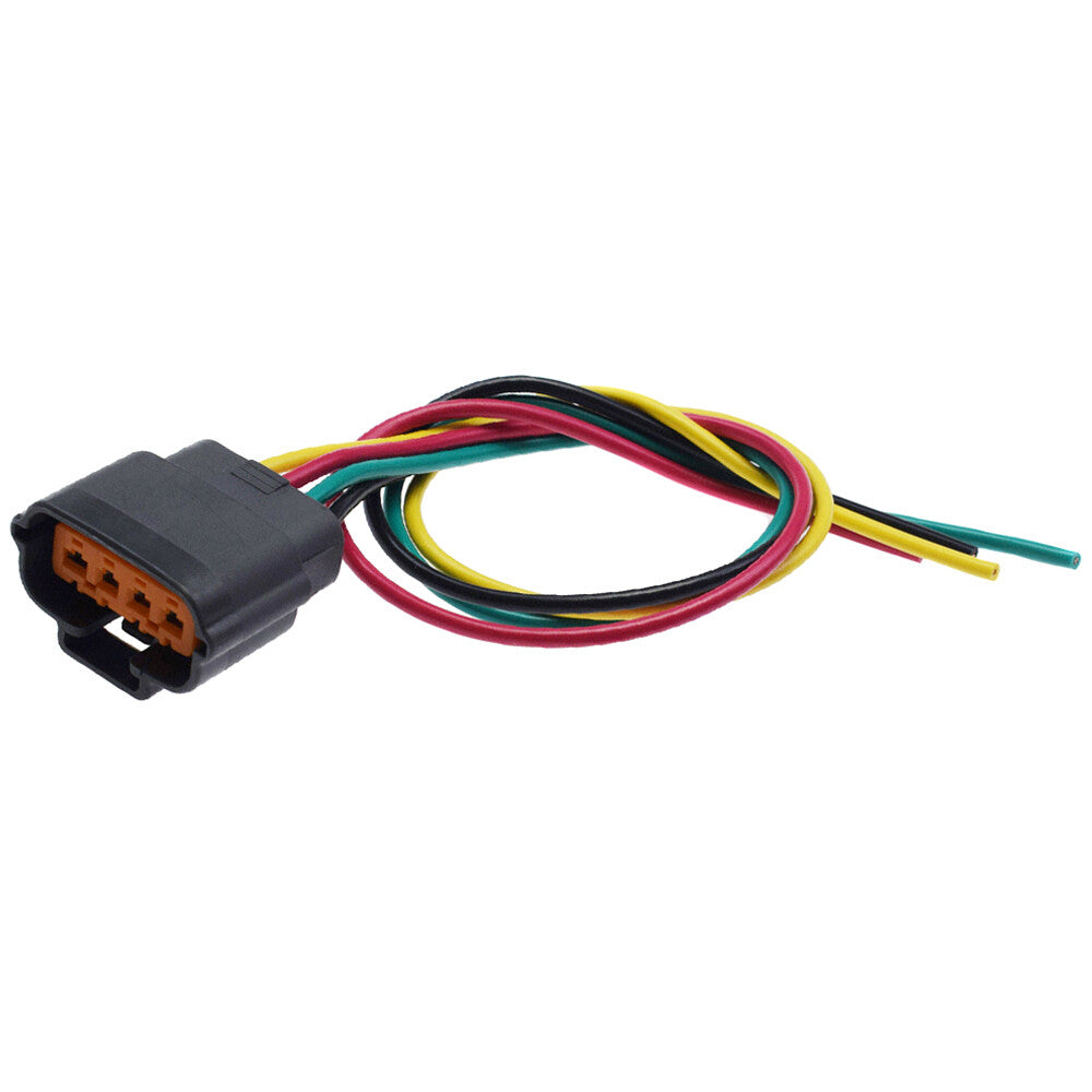 4-Wire Connector Harness Harness Pigtail Plug for 1990-1993 for Mazda B2600 Base LE5 Q