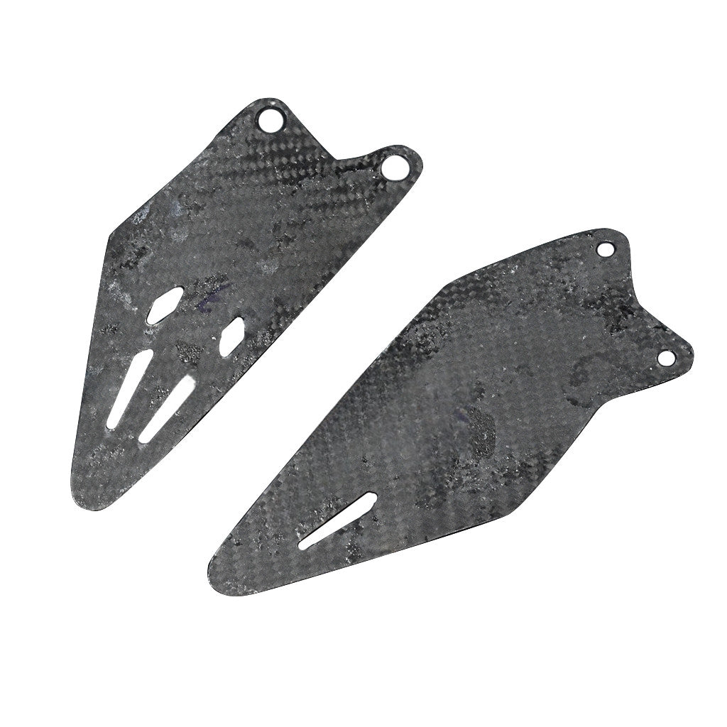 Suitable for ZX6R 2019-2023 100% Carbon Fiber Heel Plate Footrest