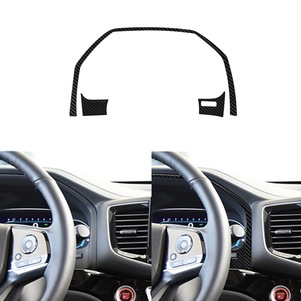 Red Carbon Fiber Radio Control Panel Cover Trim For 996 2002-04 v