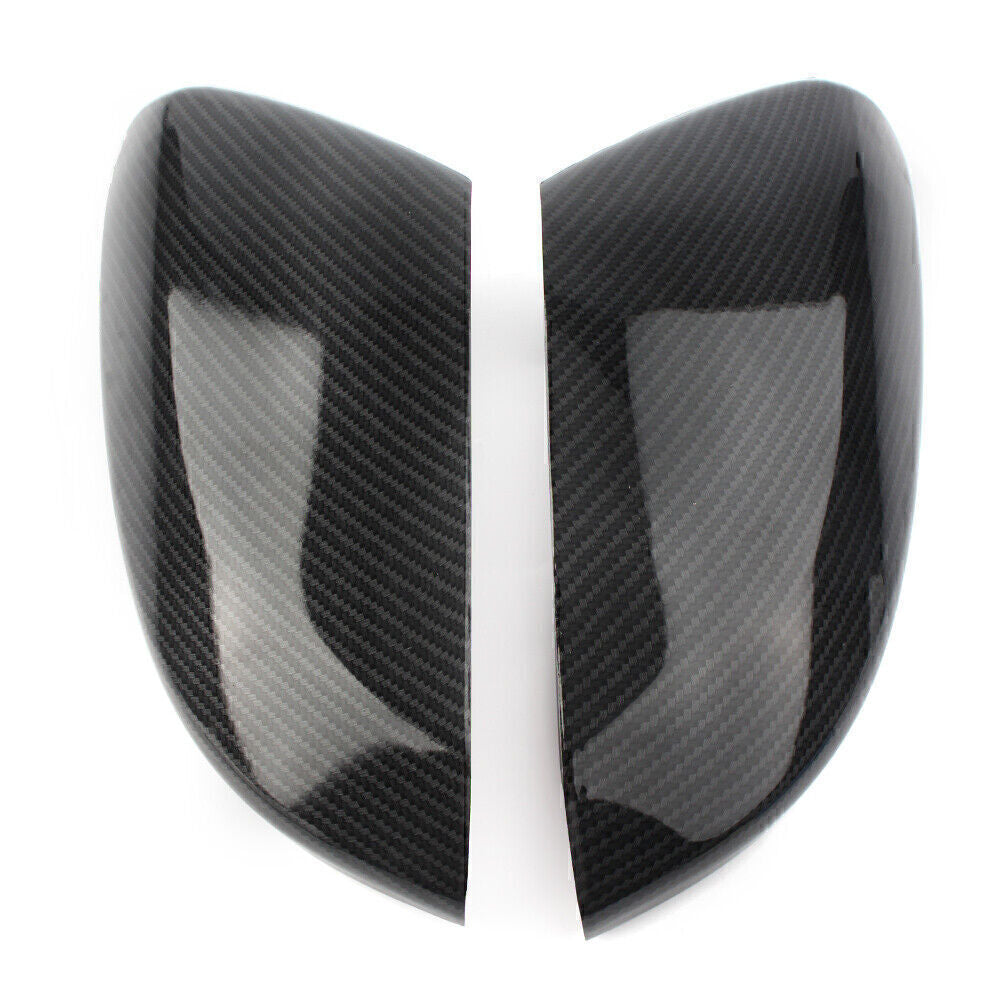 Carbon Fiber Style Rearview Mirror Cover Trim For 2016-2018 17 for HONDA for Civic 2pcs