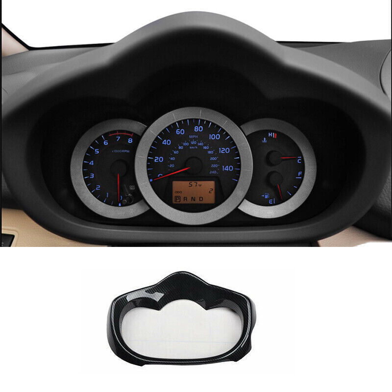for Honda Accord 2008-12 Carbon Fiber Front Headlight Lamp Eyebrow Molding Cover v