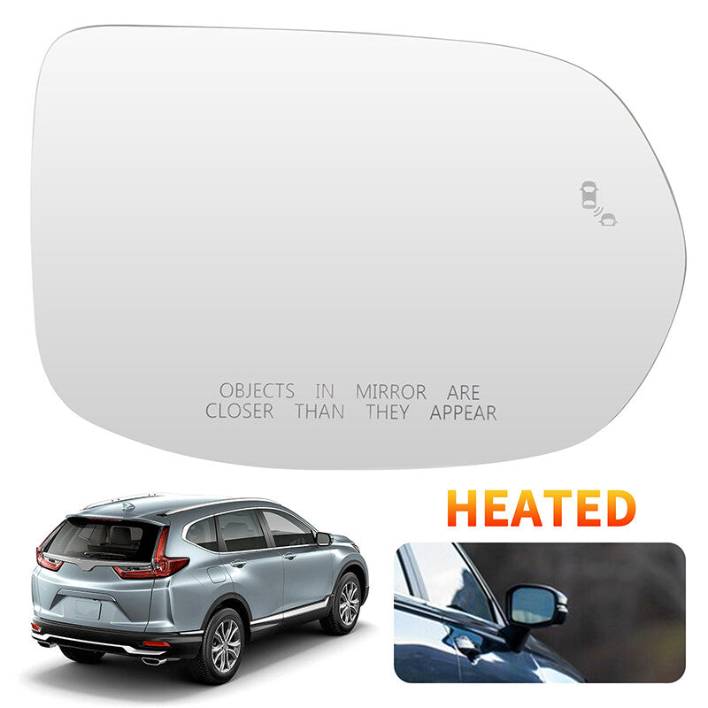 Right Passenger Side Mirror Glass w/Blind Spot for Honda CRV 2017-2022 2021 2020