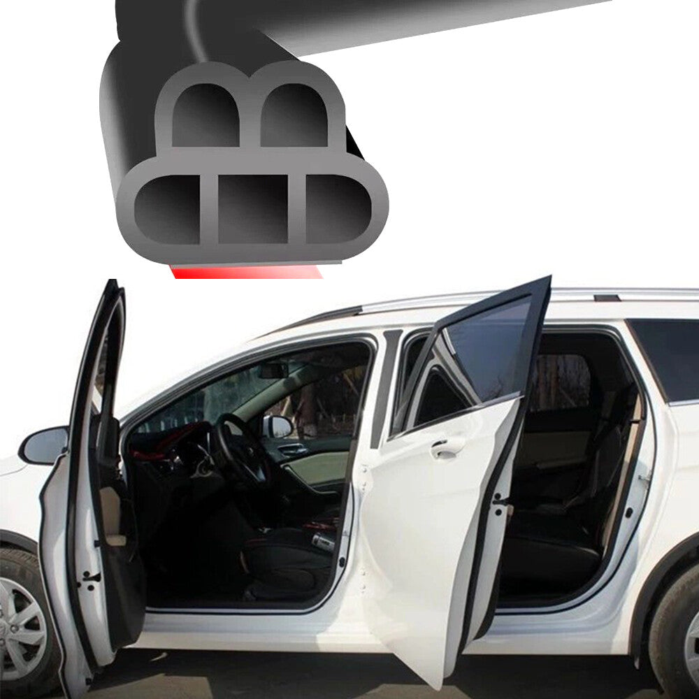 Automatic soundproofing Weatherstrip 85.3 ft rubber door seal - n