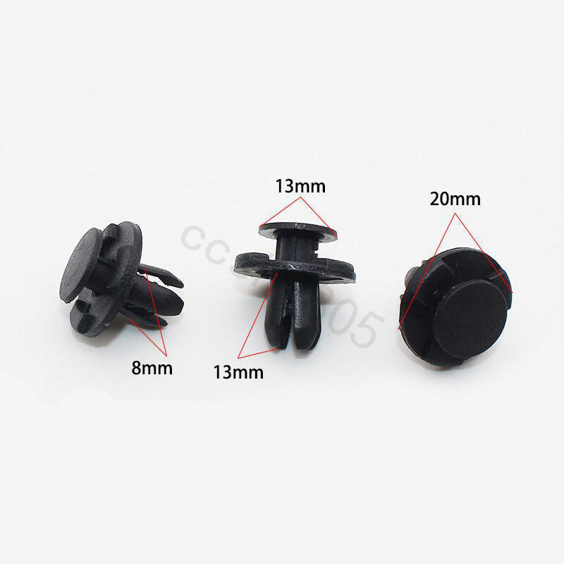 10 Pcs Auto Wheel Arch Liner Clips Plastic Trim Clips For Inner Wing- for Subaru Q
