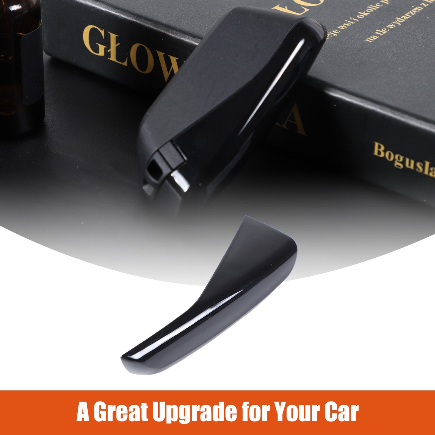 Glossy black key shell protective cover for 2023 iX, i7, XM, X7, X5, X6, and 2024 models. n