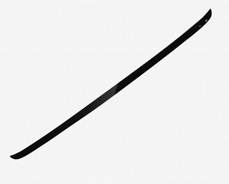 Black Steel Rear Door Trunk Lid Tailgate Strip for Lexus NX 250 350/h 2022-2024 n