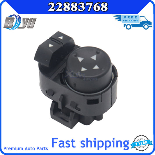 The new mirror adjustment switch is compatible with HHR Impala for GMC for Sierra 1500 2283768- v