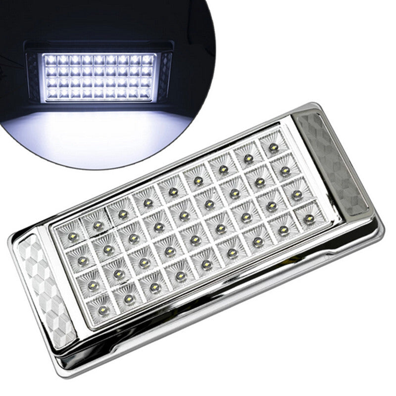 Universal Car Dome Signal Lamp 36LED Roof Ceiling Bulb White Interior Light 12V