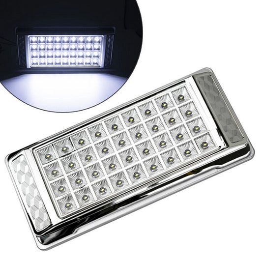 Universal Car Dome Signal Lamp 36LED Roof Ceiling Bulb White Interior Light 12V
