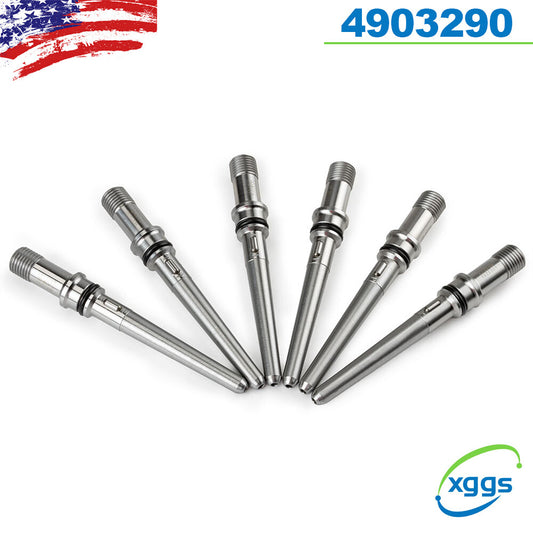 6PCS INJECTOR CONNECTOR TUBES FITS for DODGE DIESEL 5.9 6.7L 4929864