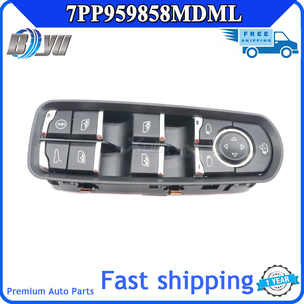 7PP959858MDML is a brand new 1x front door window switch for Panamera and for Cayenne . v
