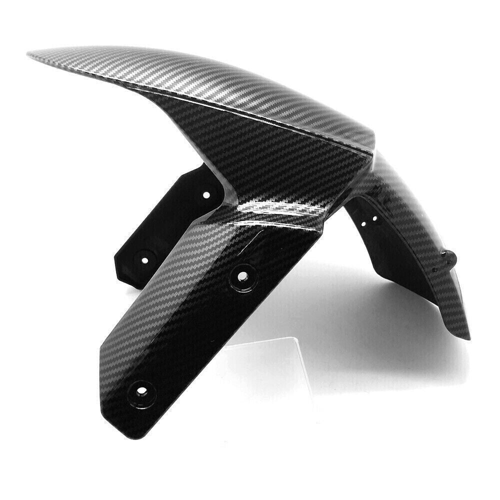 Carbon Fiber Front Tire Fender Guard Hugger Fairing for Kawasaki Z800 2013-2016