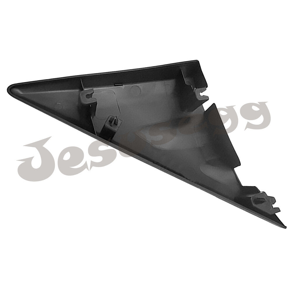 Left Rearview Mirror A Pillar Triangular Cover Black for Ford Transit MK8 14-20