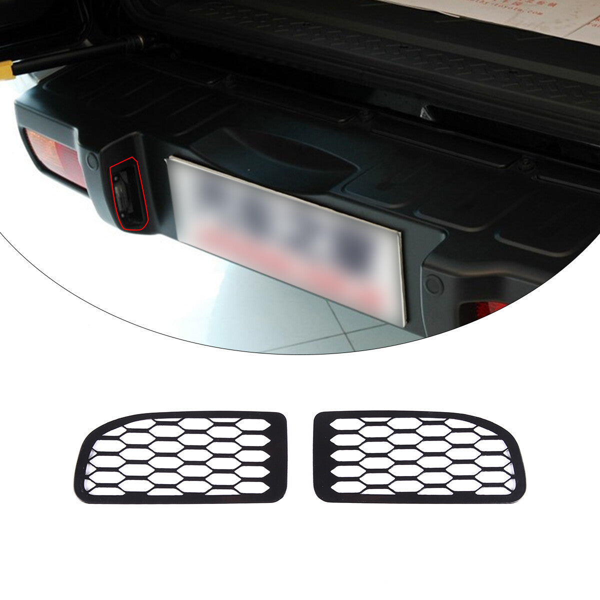 Suitable for 07-21 for Tandra 3RD third rear brake light cover smoked exterior- v