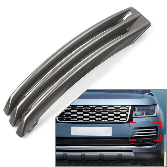 Left Front Fog Bumper Grille Air Vent Cover for Land Rover Ranger L405 2018-2021
