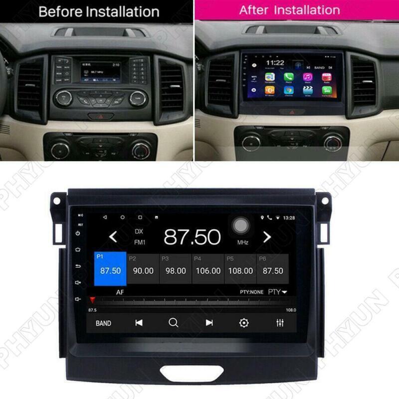 2.5D Screen 9 Car GPS Multimedia Player Android 10.0 for Ford Ranger 2016-2019