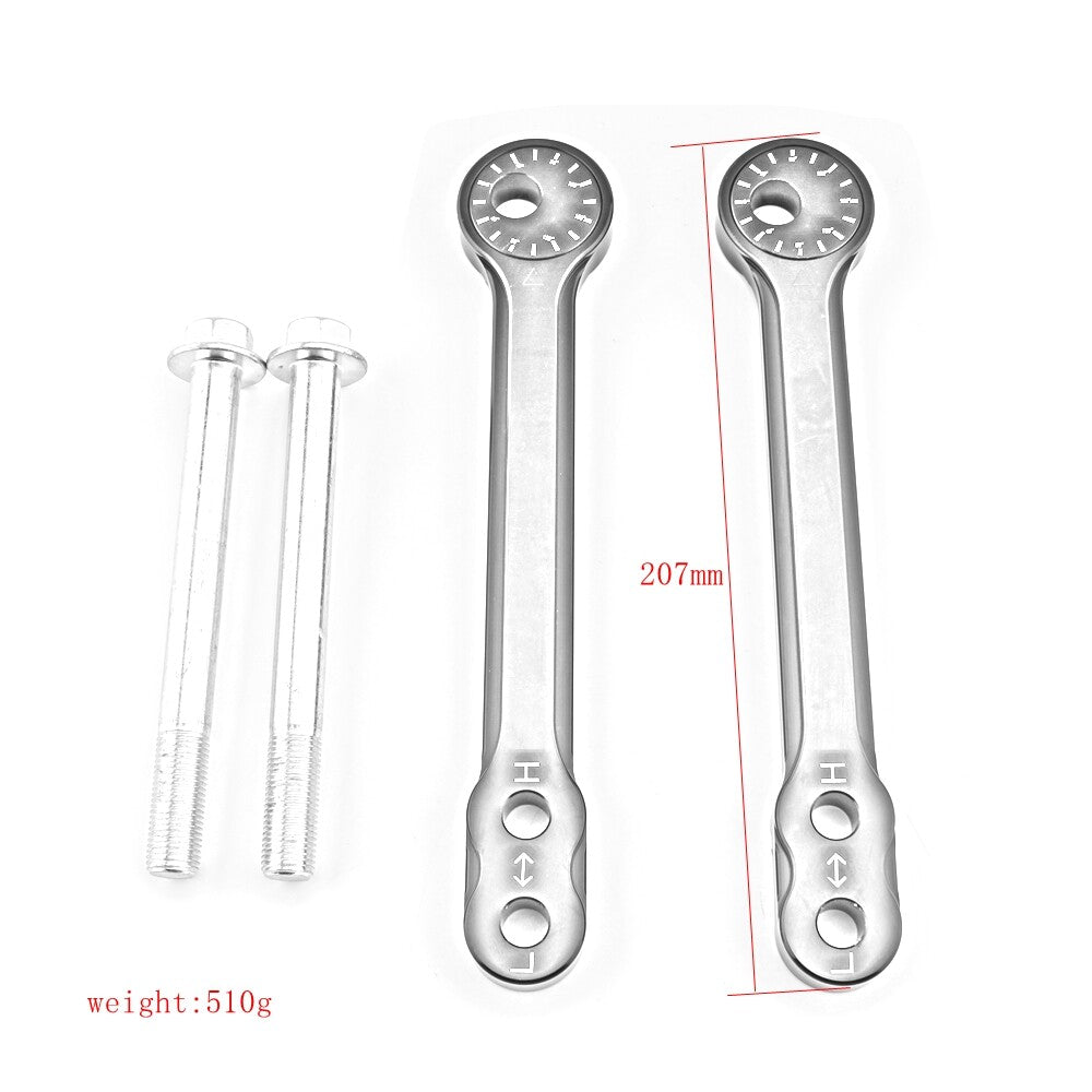 for Kawasaki Ninja400 Z400 14-23 Ninja250 Z250 13-23 Aluminum Lowering Link Kits