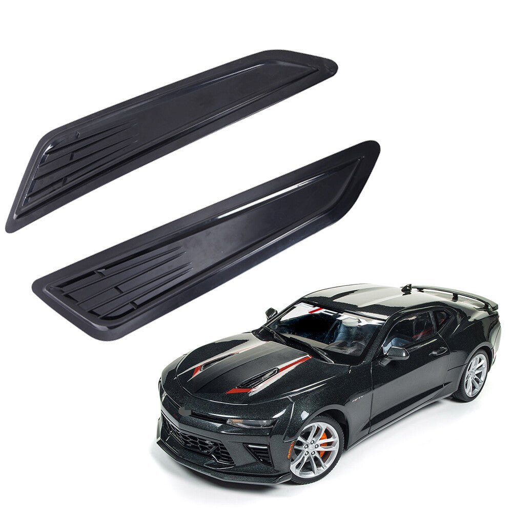 SS Style Black Bonnet Front Vent Cover for 2016-2018 for Chevrolet Camaro Q