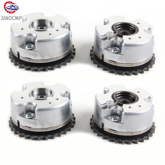 4pcs Camshafts Timing Adjuster for AUDI A6 CAJA CALB CCAA 06E109083M 06E109084M