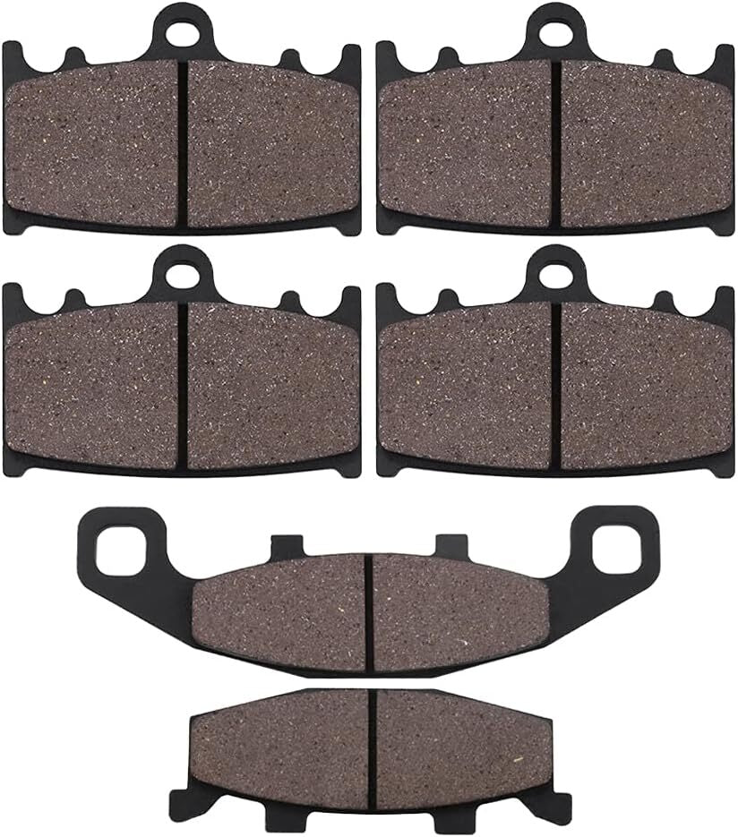 Front Rear Brake Pads for Kawasaki 1990-1993 GPZ 900R 1990-1996 ZZR400