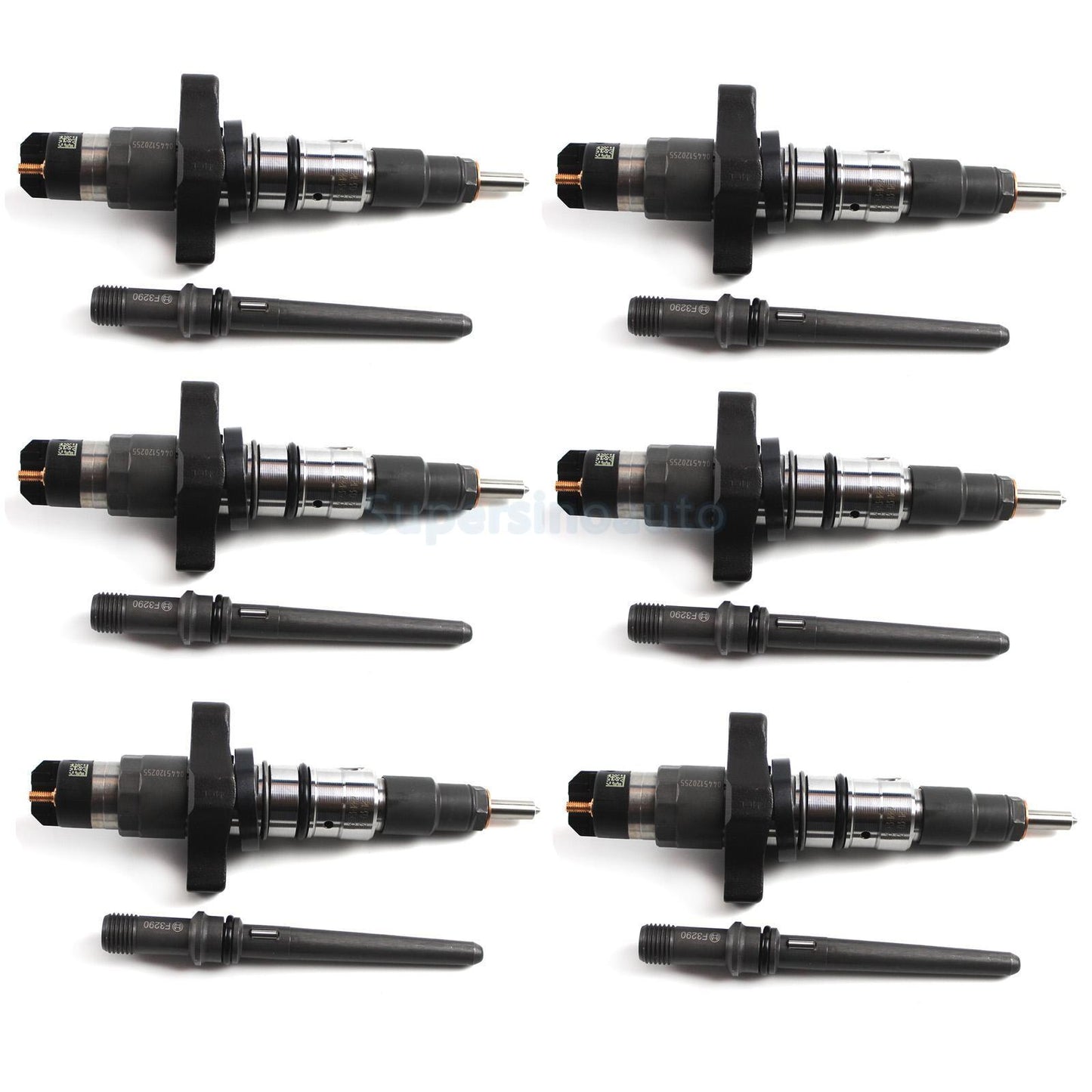 WTY 6x Fuel Injector 0445120255 Fit 03-04 for Dodge for Ram 2500 3500 Truck 5.9L