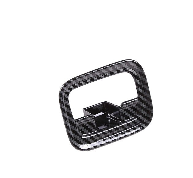 ABS carbon fiber electronic parking brake trim frame for 2022 C-Class - n