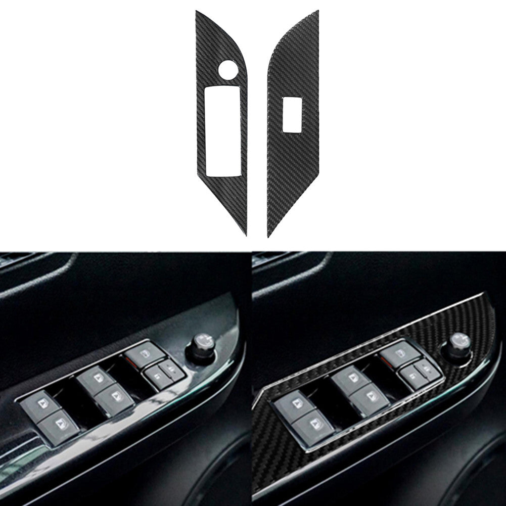 Glossy Black Passenger Dashboard Strip Cover Trim For Ranger 2019-2022 v