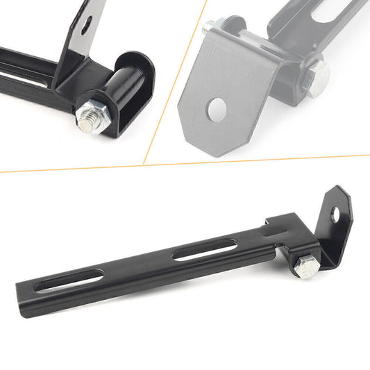 Solo for Seat Mount Kit Front Bar w/ Swivel Bracket for Harley Chopper Bobber Black Q