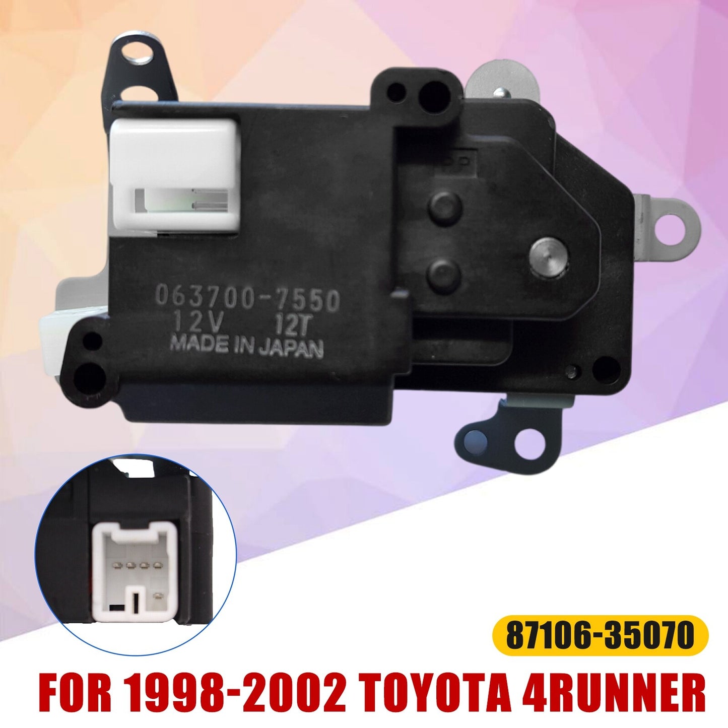 for Toyota 1998-2002 4Runner, new equipment manufacturer ( ) 87106-35070 damper servo subassembly AT