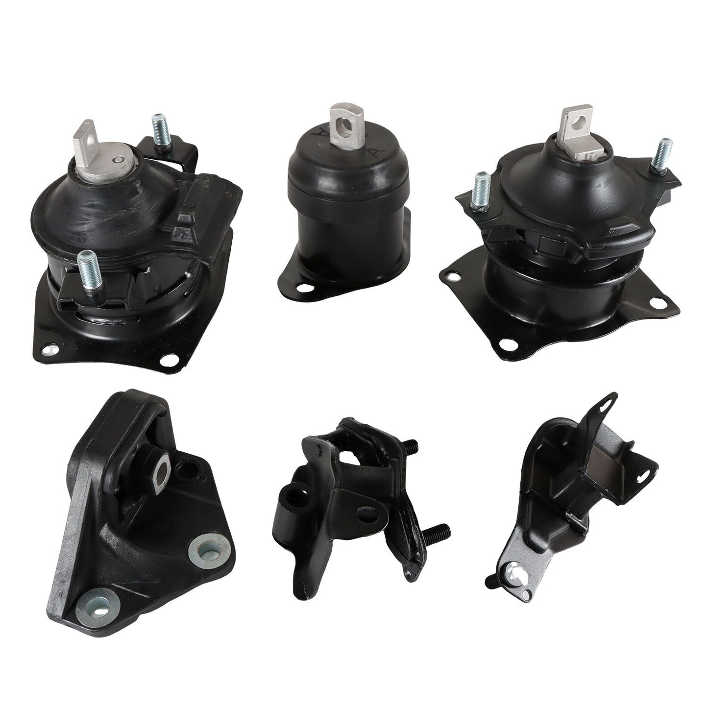 6PCS Engine Motor Trans Mount Set Fits 2003-2007 for Honda Accord 2.4L Automatic