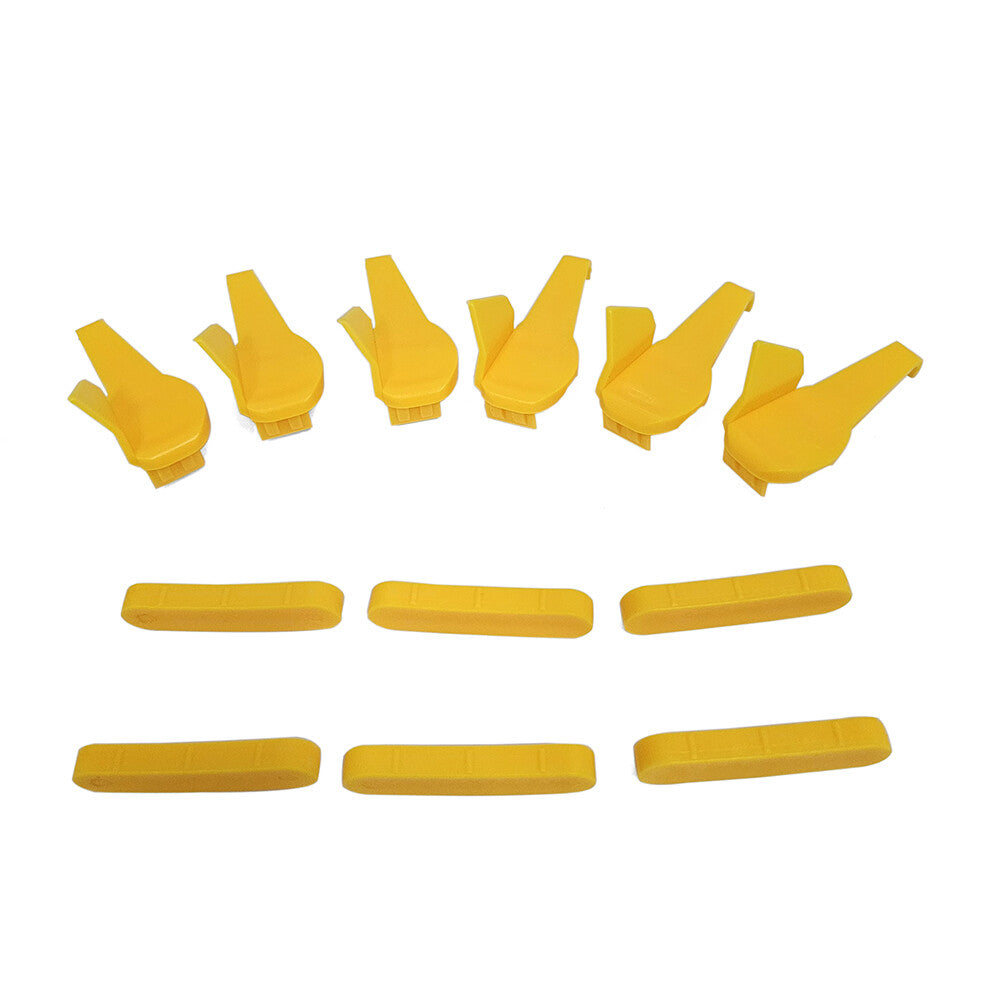 12Pcs Plastic Duck Head Insert Rim Protector Tire Changer Machine Mount Demount Q